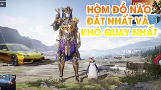 PUBG MOBILE | ĐÂU MỚI LÀ HÒM ĐỒ ĐẮT NHẤT VÀ KHÓ QUAY NHẤT THỬ THÁCH NGƯỜI QUAY NHẤT