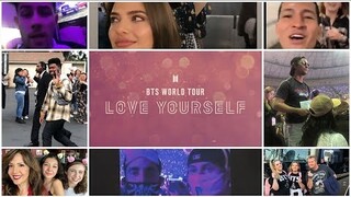 Khalid and other celebrities that attended BTS Love Yourself concert in America