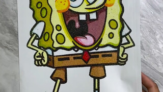 SpongeBob SquarePants dan Seni Pasir Jahitan