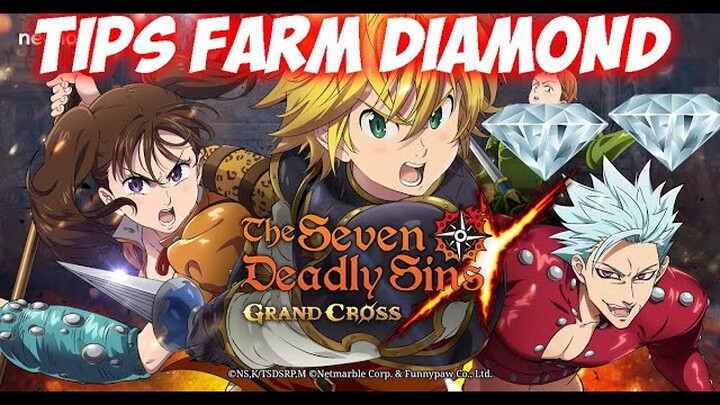 Bisa Gacha Tiap Hari Pakai cara ini !!!! - Tips Farm Diamond - The Seven Deadly Sins Grand Cross