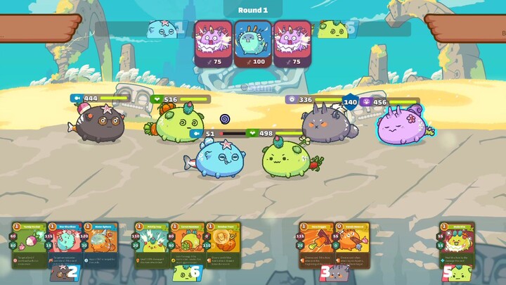 axie arena battle APA VS RPB