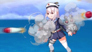 【庆贺7周年】超级战舰少女大战长春战斗动画