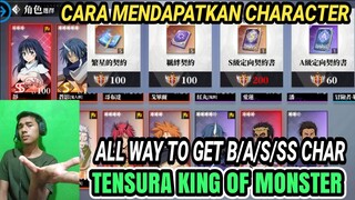 Guide Mendapatkan Character Tensura King Of Monster