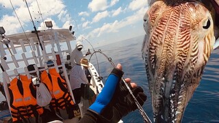 The whole ship was spared from the tragedy caused by a cuttlefish.