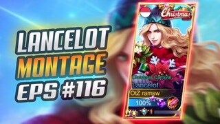 LANCELOT UNLIMITED SKILL 1 😱 | LANCELOT MONTAGE #116 | LANCELOT TIKTOK | RANK HIGHLIGHTS | MLBB