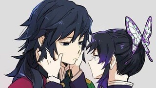 giyu x shinobu kanao x tanjiro