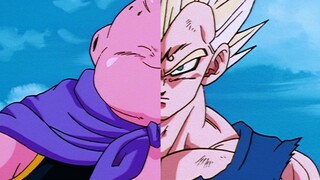 Suara Asli: (Potong dialog yang berlebihan dan percepat plot dengan tepat) Majin Vegeta VS Majin Buu