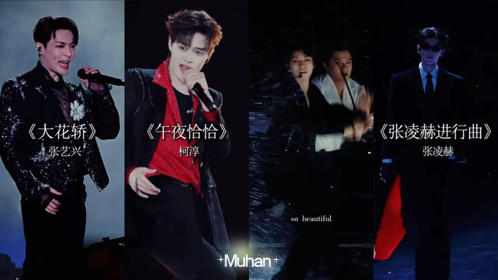 These guys have been hyping me up for days now #Zhang Yixing[topic]# #Ke Chun[topic]# #Wang Junkai[t