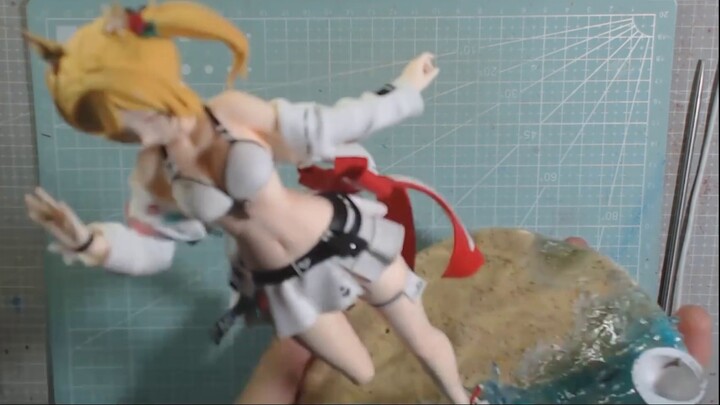 [Swimsuit Karaoke Figure] Idol's swimsuit really loves to show off