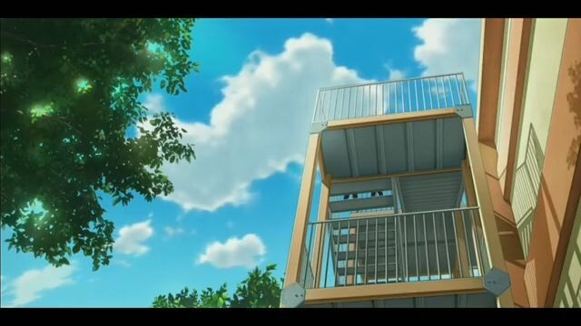 Rays (Beautiful Anime School Scenery)