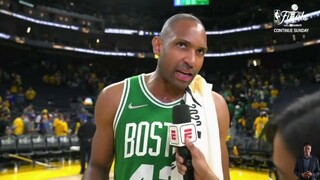 Al Horford on fire 26 Pts as Boston Celtics def. Warriors 120-108 to lead NBA Finals 1-0