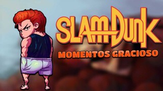 💥 Reaccionando Momentos graciosos de  Slam Dunk latino!!!!  🔥 también meme !!!! 🏀🏀🏀