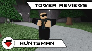 Huntsman | Tower Reviews | Tower Battles [ROBLOX] ft. Turtle With A Pickaxe