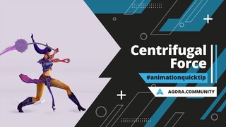 ⚡ Animation Quicktip | Centrifugal Force