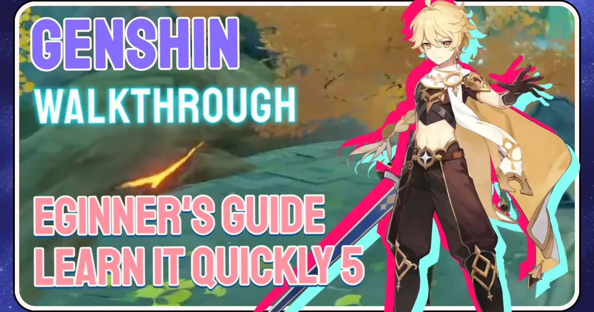 [Genshin Walkthrough] Beginner's Guide, Learn It Quickly 5 - Bilibili