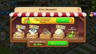 Xây dựng thành phố trên game TOWNSHIP | Màn 4