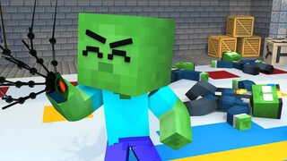 Monster School: The Prototype 1006 Sad Origin Story | Minecraft Animation