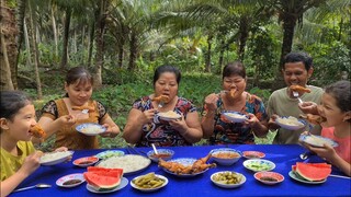 Chia Sẻ Bí Quyết Làm Món Đùi Gà Rô Ti Xôi Cơm Nếp Thơm Ngon Cực Đỉnh | TKQ & Family T1047