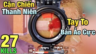 [PUBG Mobile] Pha Đối Đầu Cực Căng | Gặp Thanh Niên Tay To Bắn Ảo Cực