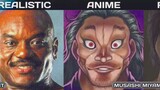 " BAKI Characters 🔥 in Real Life 💥 (Animated Generated) (720P_HD) "