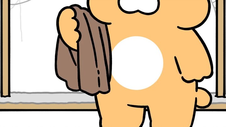 [Anime][Gon's Marmot]Hanging up the Coat