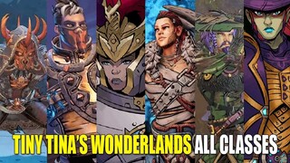 Tiny Tina's Wonderlands: ALL SIX CLASSES REVEALED + GAMEPLAY