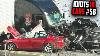 Idiots in Cars & Hard Car Crashes 2023 - Compilation #58