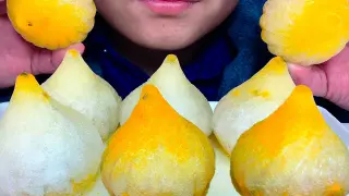 [ASMR]Eating ice Sprite with passion fruit