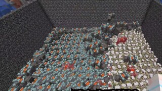 500 Golem Besi vs. 500 Ravager! Tantangan bunuh diri! Terminator Perangkat Keras!