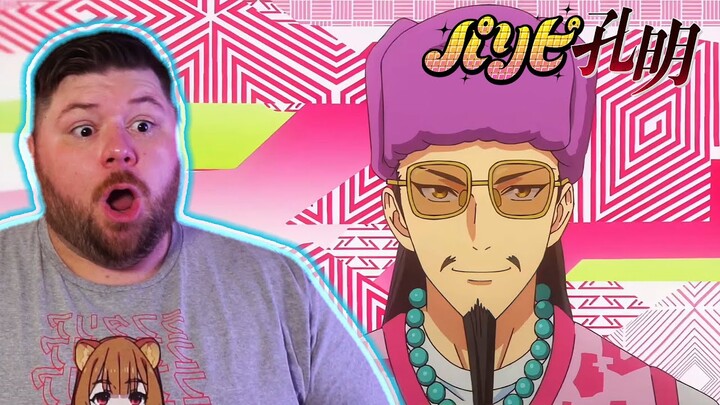 PEAK ANIME OPENING! Ya Boy Kongming Opening + Ending Reaction