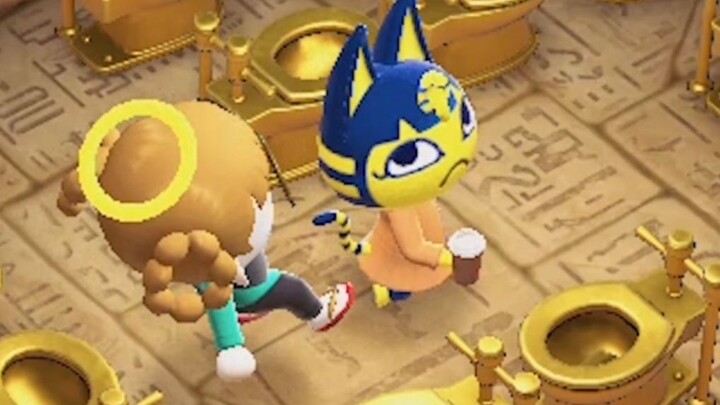 【Animal Crossing】Đạp một cú vào mông mèo luôn~