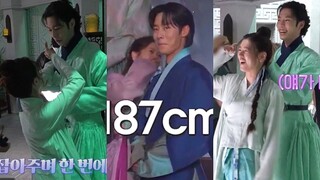 JUNG SOMIN AND LEE JAEWOOK CUTE BEHIND THE SCENE MOMENTS & MORE