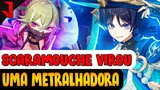 COMO DOBRAR O DANO DO SEU SCARAMOUCHE + SHOWCASE DA KUKI HYPERBLOOM | GENSHIN IMPACT