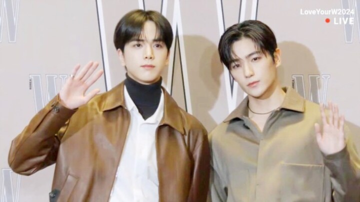 Kim Young-hoon + Lee Hyun-jae: Walked the WKorea red carpet together on October 14, 2024!