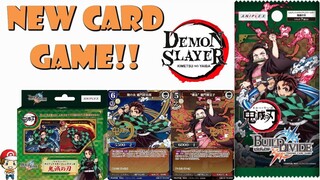 A Demon Slayer TCG Just Got Released!! (Kimetsu no Yaiba) (Build Divide)