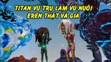 GTA 5 - Lớp học Attack on titan 6 - Titan Vũ trụ làm vú nuôi lầy lội - Thầy Eren thật giả | GHTG