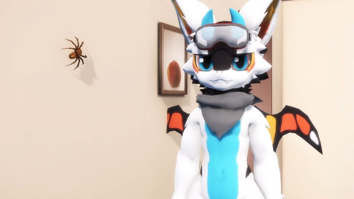 【Orc/MMD】😫 There are spiders in my room! ! 😫