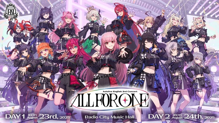 Hololive English 3rd Concert -All for One- (Day1 & Day2)