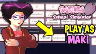 How to Play as Maki Shiroyama! || SAKURA SCHOOL SIMULATOR TUTORIAL