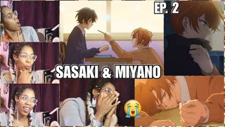 He's so in Love Ahhh | Sasaki and Miyano Episode 2 Reaction | Lalafluffbunny