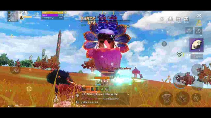 Bertarung dengan 2 grand beast langsung chimeraland gameplay