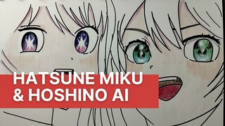 Ternyata ini Fakta Hatsune Miku dan Hoshino Ai