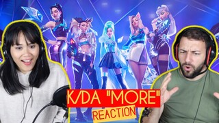 K/DA - MORE [Official Music Video] REACTION | With new champion SERAPHINE!!!!