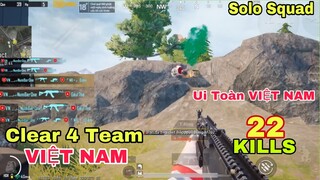 PUBG Mobile | SOLO SQUAD LIVIK TRẬN ĐẤU QÚA NHIỀU VIỆT NAM  | NhâmHNTV CLEAR 4 TEAM LIÊN TIẾP