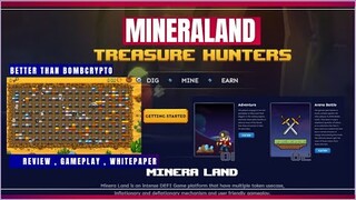 Mineraland New NFT | Bomb Crypto Inspired ( Tagalog )