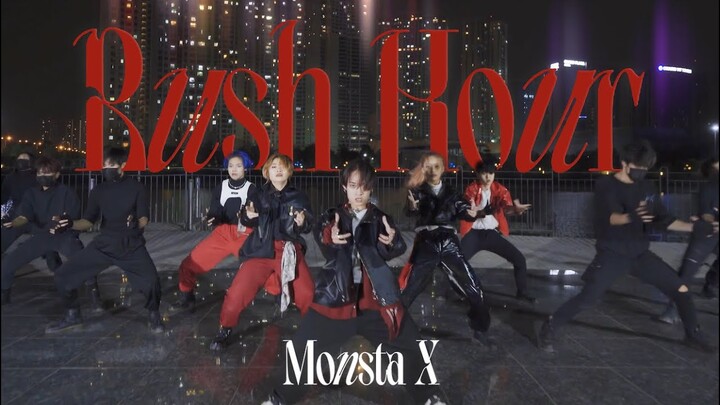 [1TAKE - KPOP IN PUBLIC] MONSTA X (몬스타엑스) Intro + 'Rush Hour' Dance Cover By The D.I.P