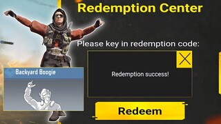 FREE "BACKYARD BOOGIE EMOTE" REDEMPTION CODE FOR GARENA COD MOBILE!