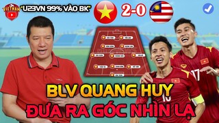 BLV Quang Huy Đưa Ra Góc Nhìn Lạ Trận U23 Việt Nam vs U23 Malaysia: Điều Kỳ Diệu Đã Đến