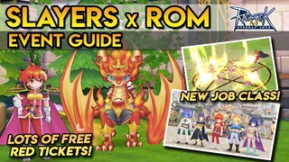 SLAYERS x ROM CROSSOVER EVENT GUIDE! ~ New Job Class, Headwear, Pet and MORE!!