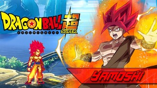 Mugen char Yamoshi SSJ God by XMUGEN e Salah Uchiha